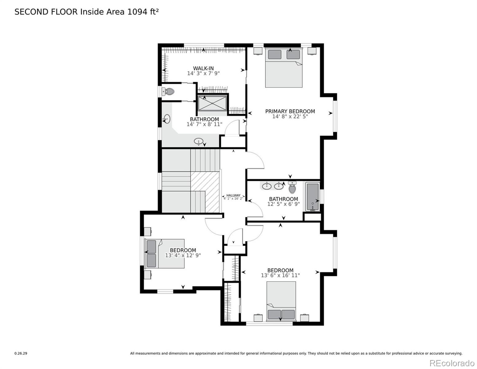 2700 Stuart Street Denver, CO 80212 - Photo 48 of 49 a picture of floor plan
