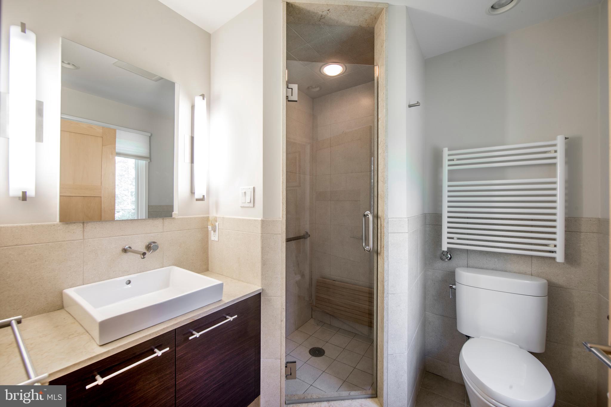 1318 North Spring Mill Road Villanova, PA 19085 - Photo 19 of 40 In Law Suite Private Bath w/ Heated Towel Bar