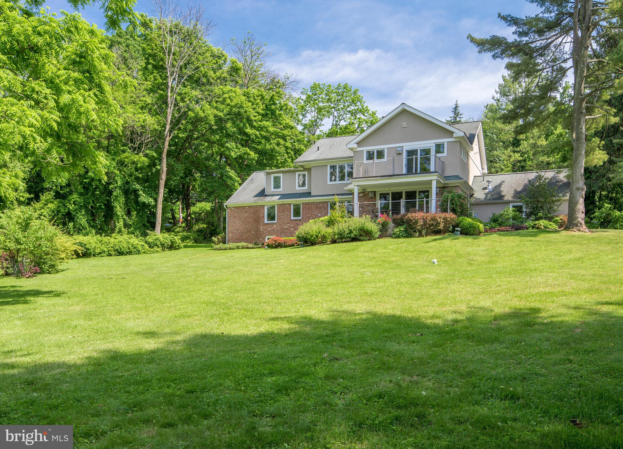1318 North Spring Mill Road Villanova, PA 19085 - Photo 39 of 40 Rear Elevation
