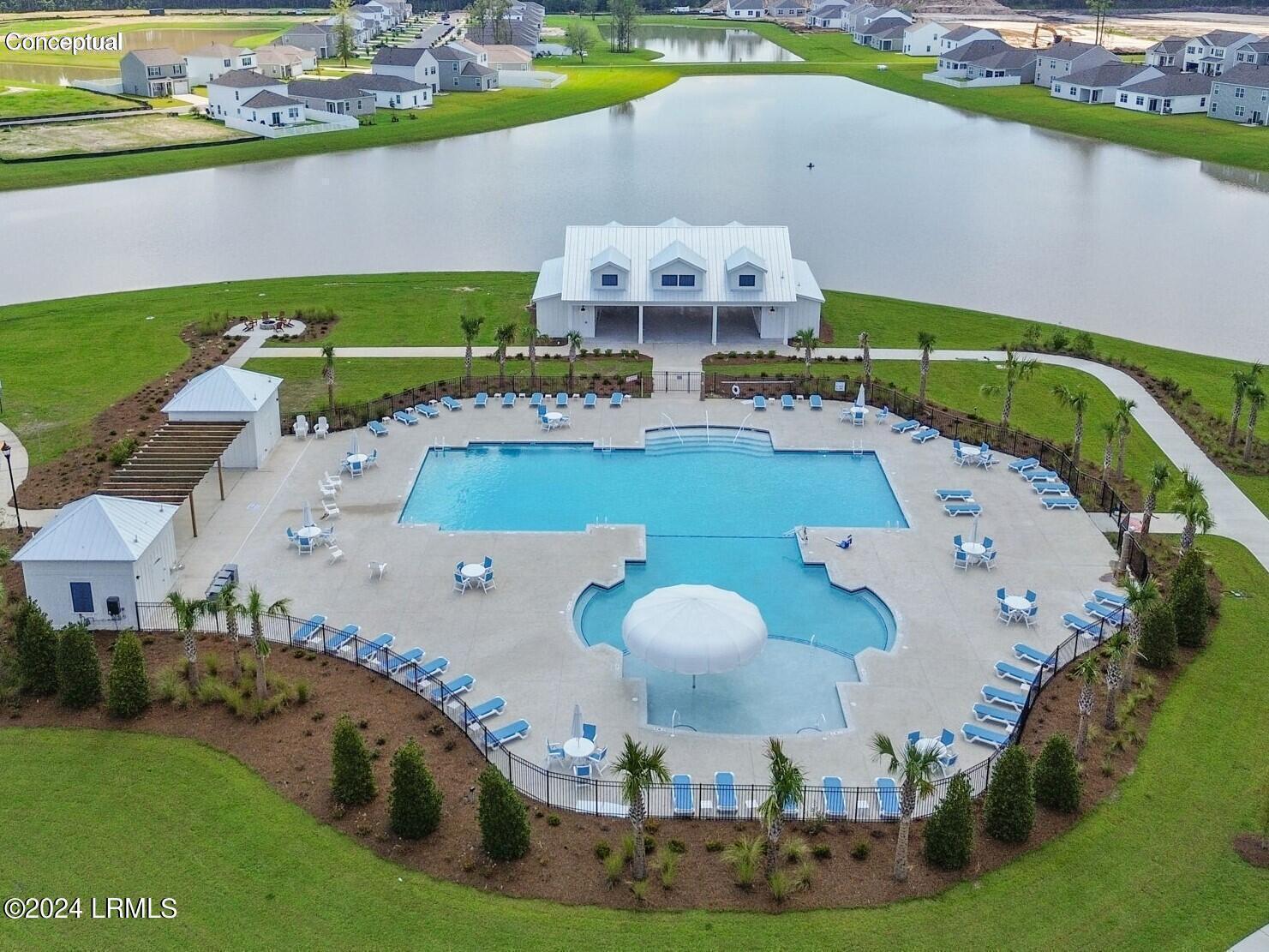 1328 Sanctum Street Ridgeland, SC 29936 - Photo 17 of 27 2 Pool Overview