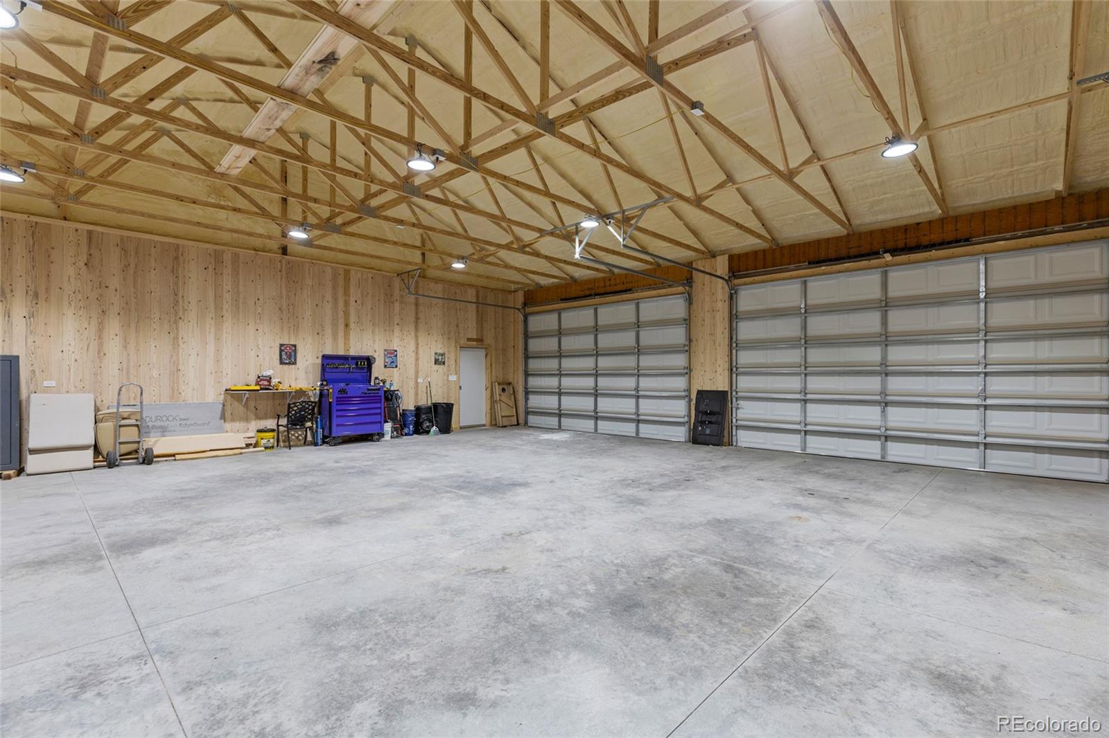 903 Liptrap Street Simla, CO 80835 - Photo 29 of 37 a view of a big room with garage