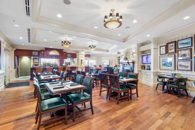 a view of outdoor space with seating