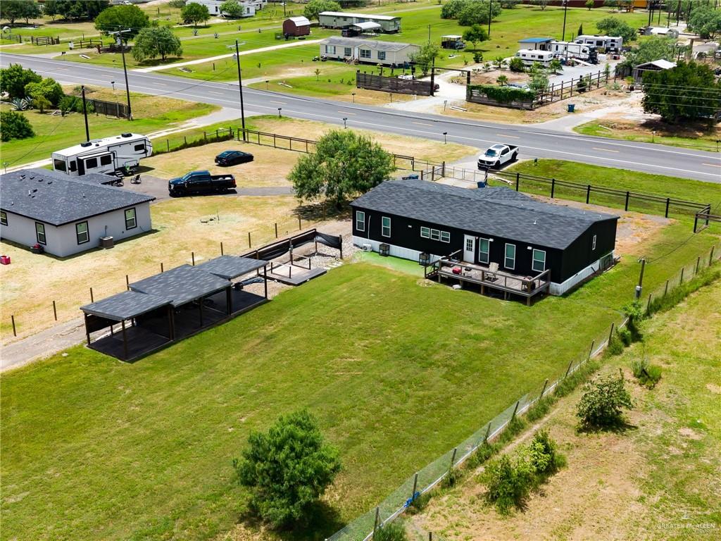 35237 General Brant Road Rio Hondo, TX 78583 - Photo 24 of 27 an aerial view of a house with yard swimming pool and outdoor seating