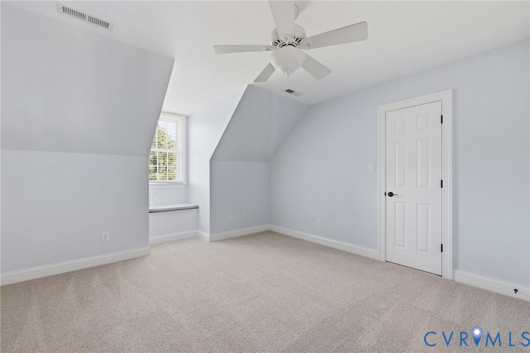 16225 Parrish Farm Road Montpelier, VA 23192 - Photo 40 of 55 Carpeted room featuring a ceiling fan, recessed wi