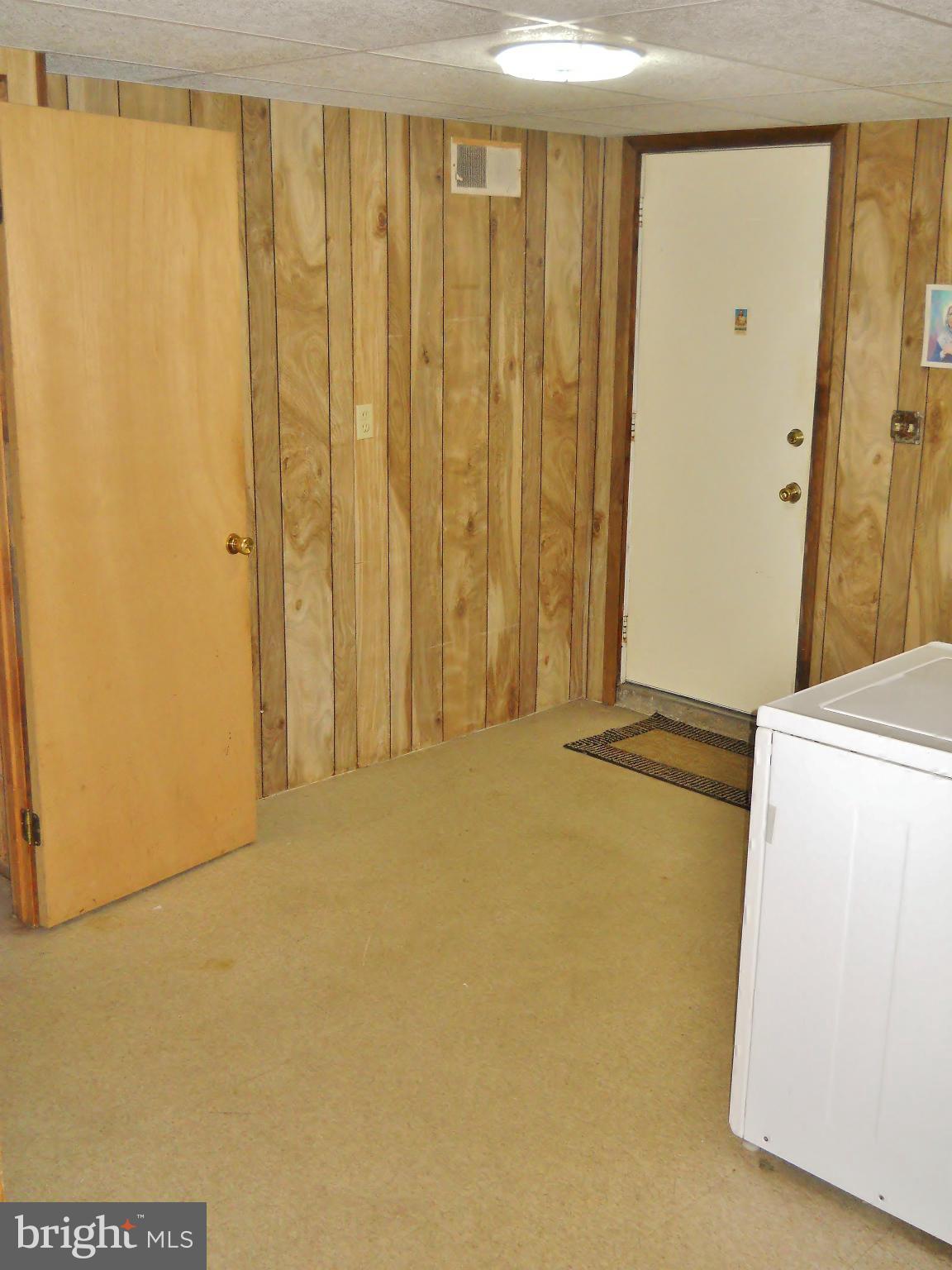 7930 Belgaro Road Laurel, MD 20723 - Photo 28 of 30 Lower Level Laundry Area w/ Walk out