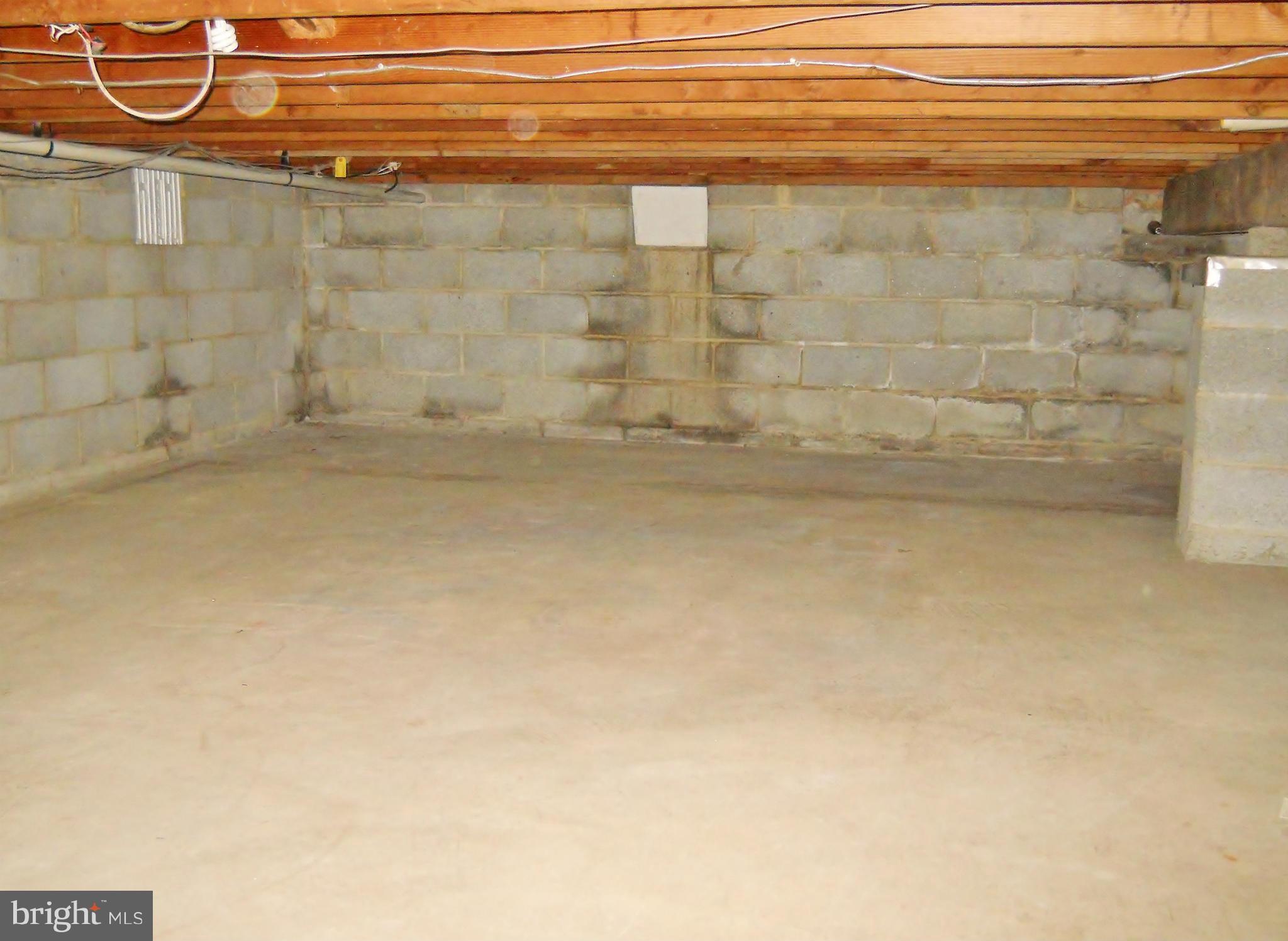 7930 Belgaro Road Laurel, MD 20723 - Photo 30 of 30 Crawl Space w/ Concrete Floor-great for storage