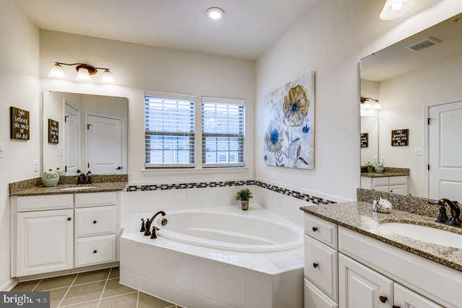 823 Orchard Tree Road, Unit 49 Odenton, MD 21113 - Photo 15 of 28 Luxury Owners Bath w oversize soaking tub