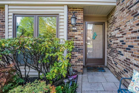 a view of door with a outdoor space