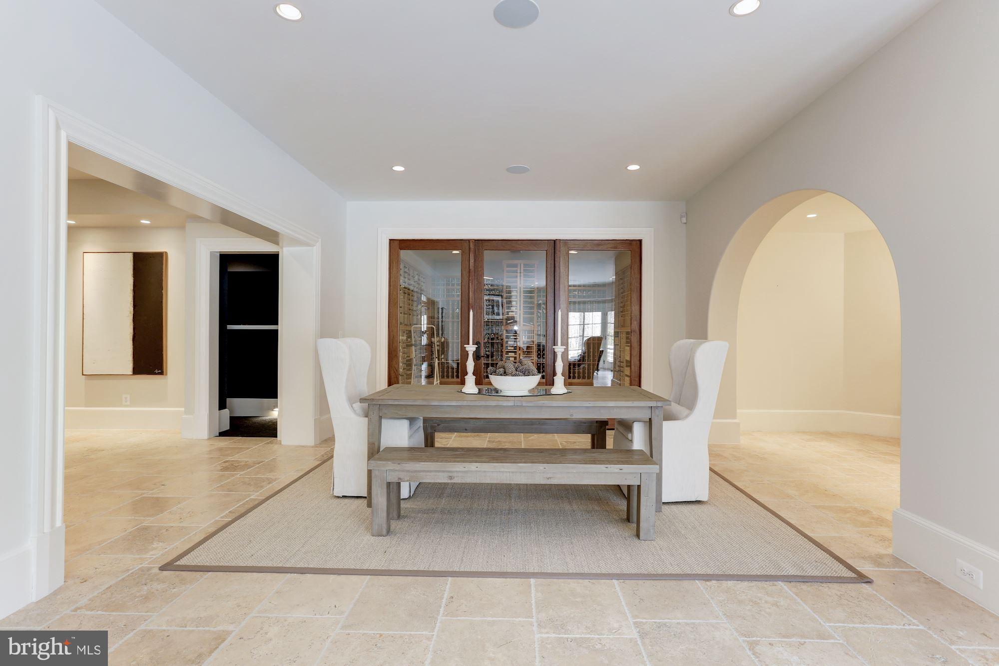 906 Turkey Run Road McLean, VA 22101 - Photo 37 of 52 Wine Cellar & Tasting Room