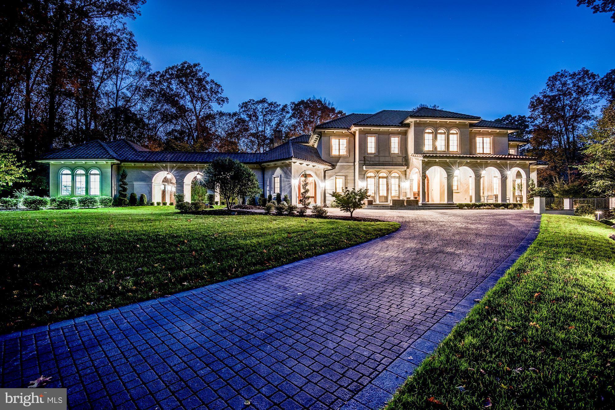 906 Turkey Run Road McLean, VA 22101 - Photo 49 of 52 Front Exterior Night View