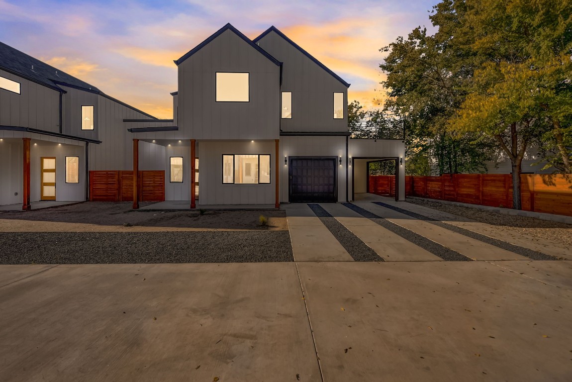4112 Clawson Road, Unit B Austin, TX 78704 - Photo 1 of 1 a front view of a house with a yard