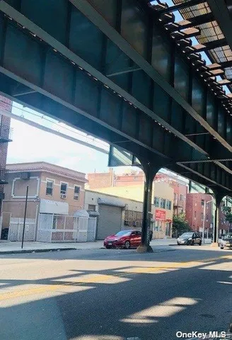 a bathroom with a window
