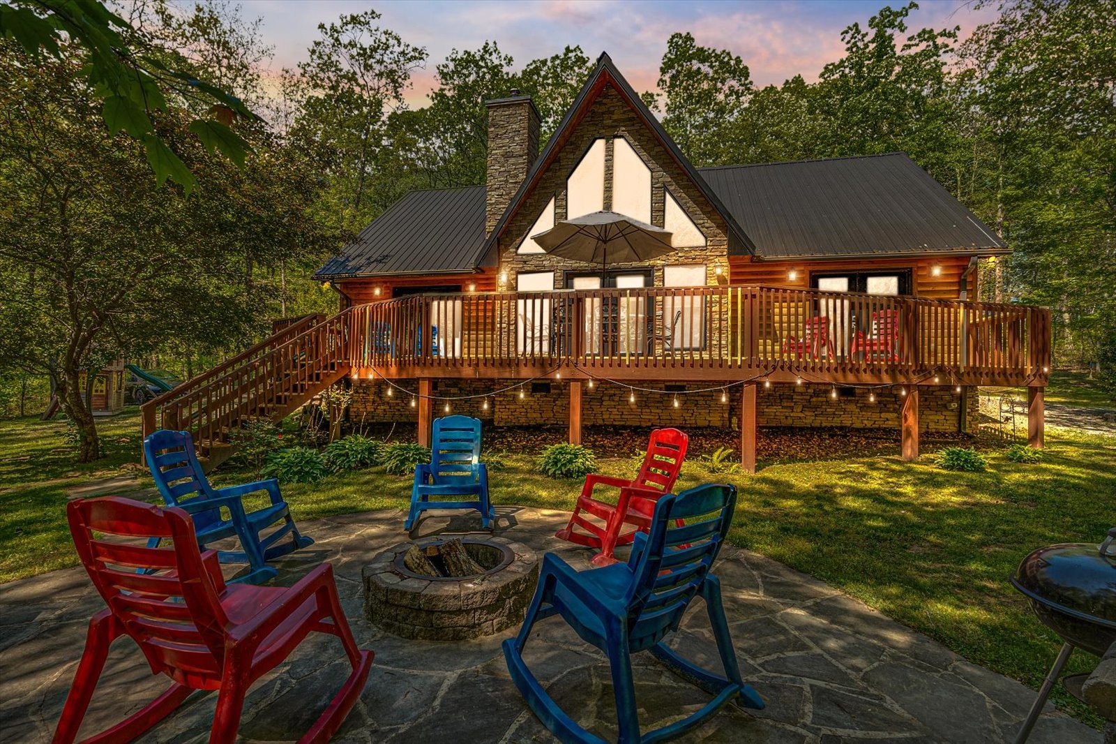 557 Green Forest Road Dunlap, TN 37327 - Photo 1 of 57 a view of a chairs and table in the terrace