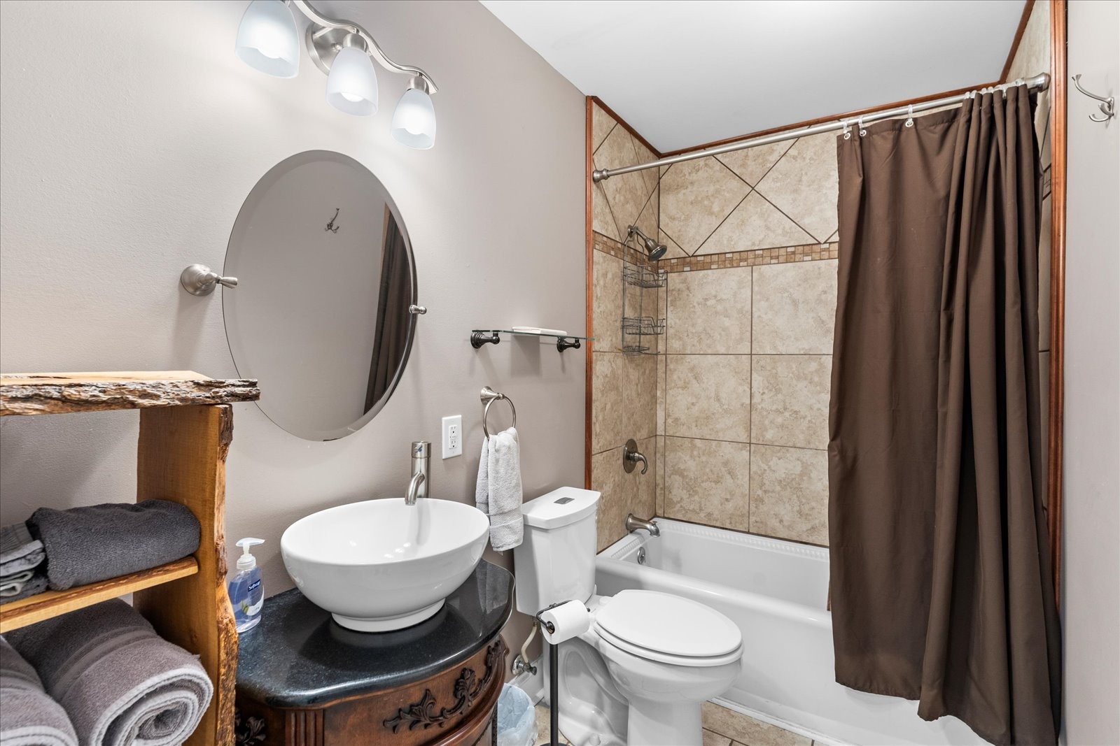 557 Green Forest Road Dunlap, TN 37327 - Photo 33 of 57 a bathroom with a toilet a sink and a mirror