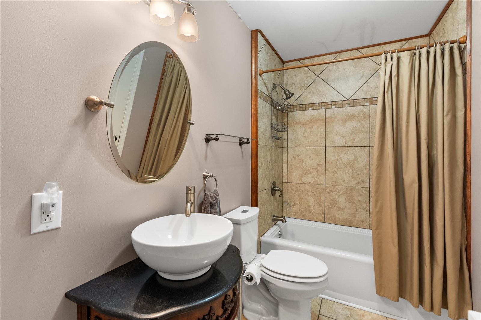 557 Green Forest Road Dunlap, TN 37327 - Photo 37 of 57 a bathroom with a sink a toilet a mirror and shower