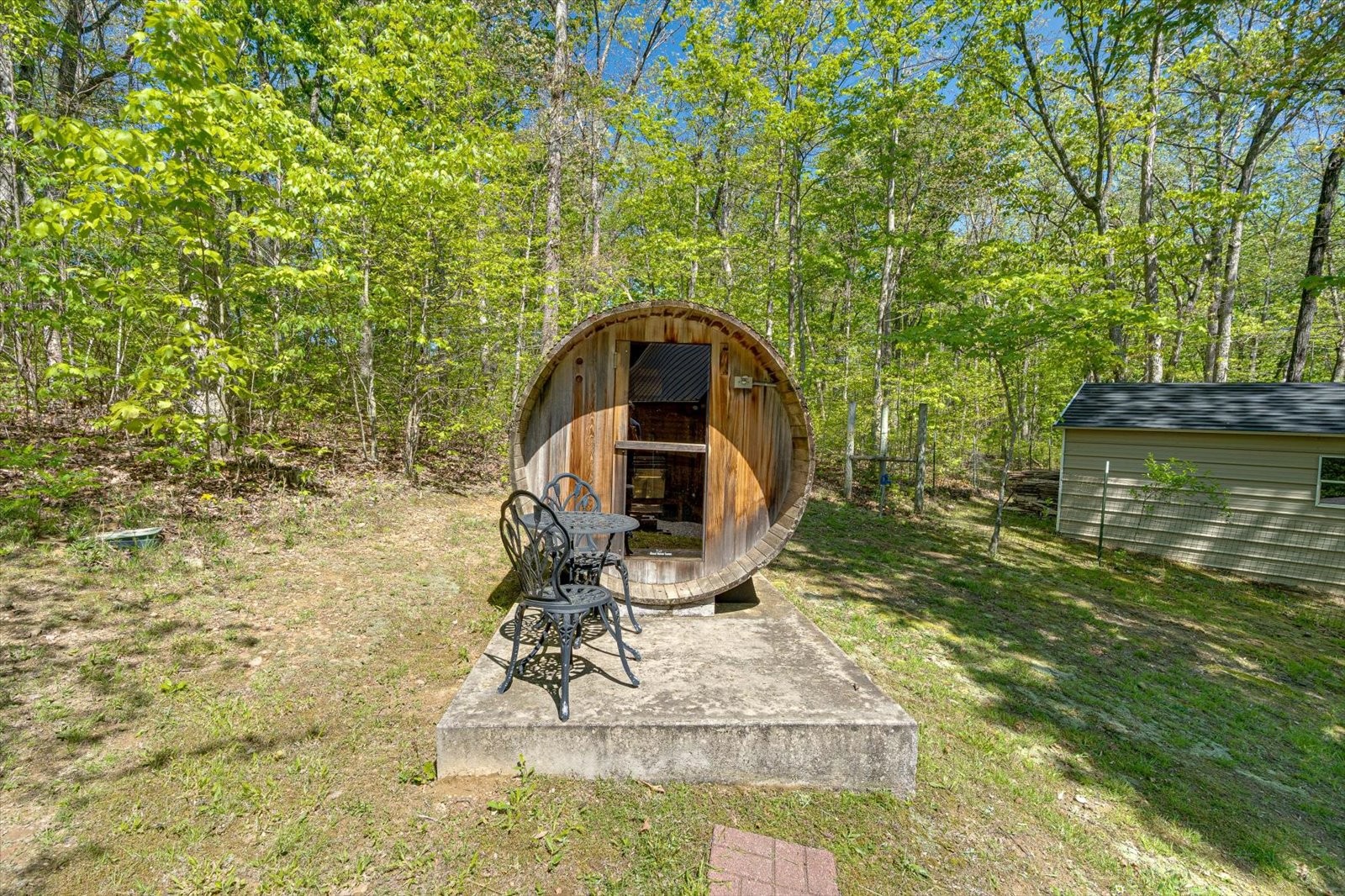 557 Green Forest Road Dunlap, TN 37327 - Photo 7 of 57 a small pool with a trees in the background