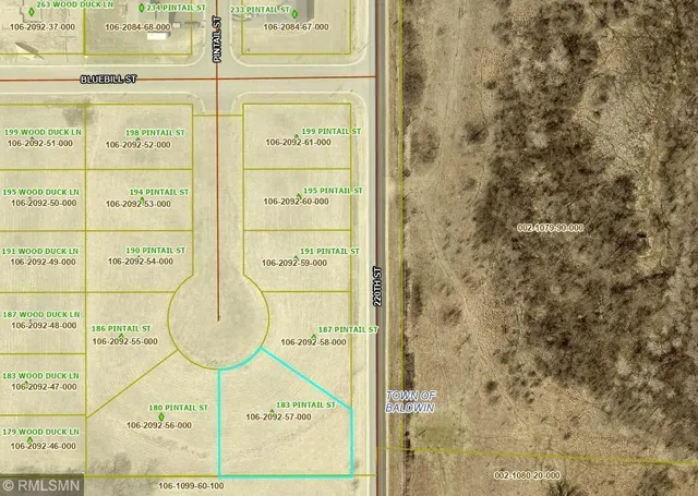 $95,000 | 183 Pintail Street, Baldwin, WI 54002