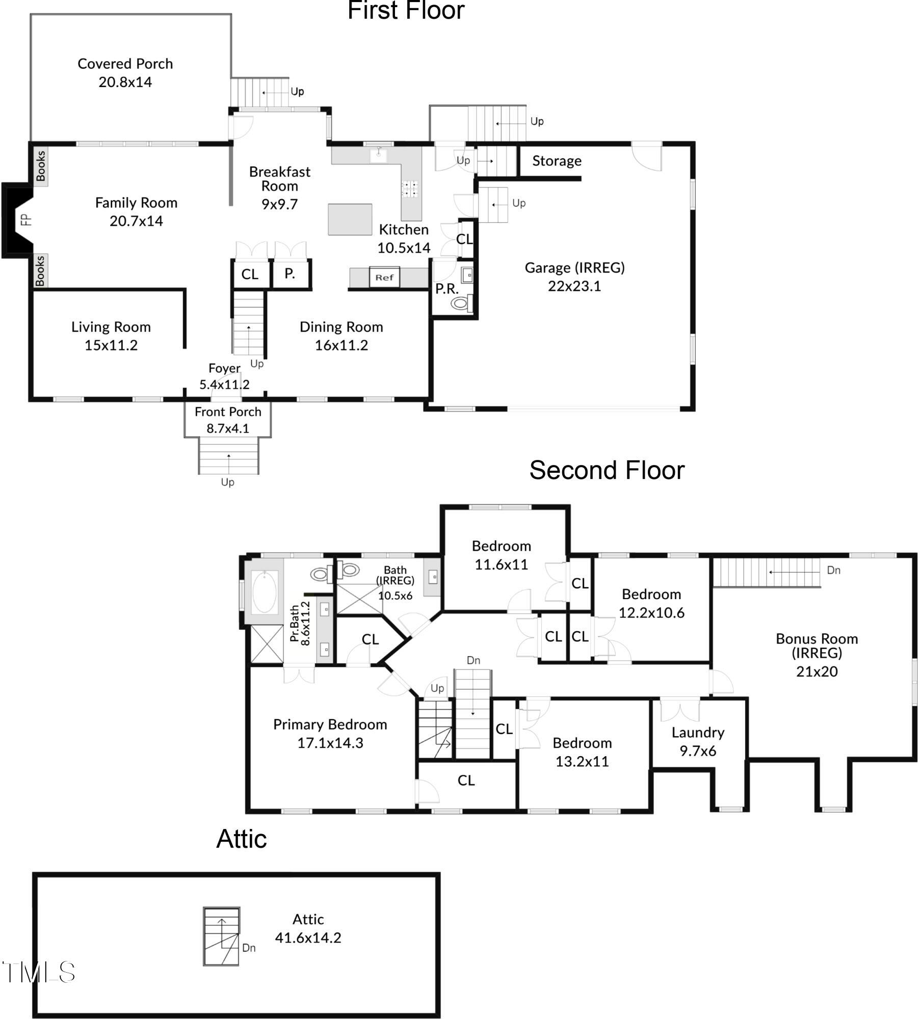 4013 Skipjack Court Raleigh, NC 27613 - Photo 3 of 3 Copy of 2-Floorplan-Skipjack