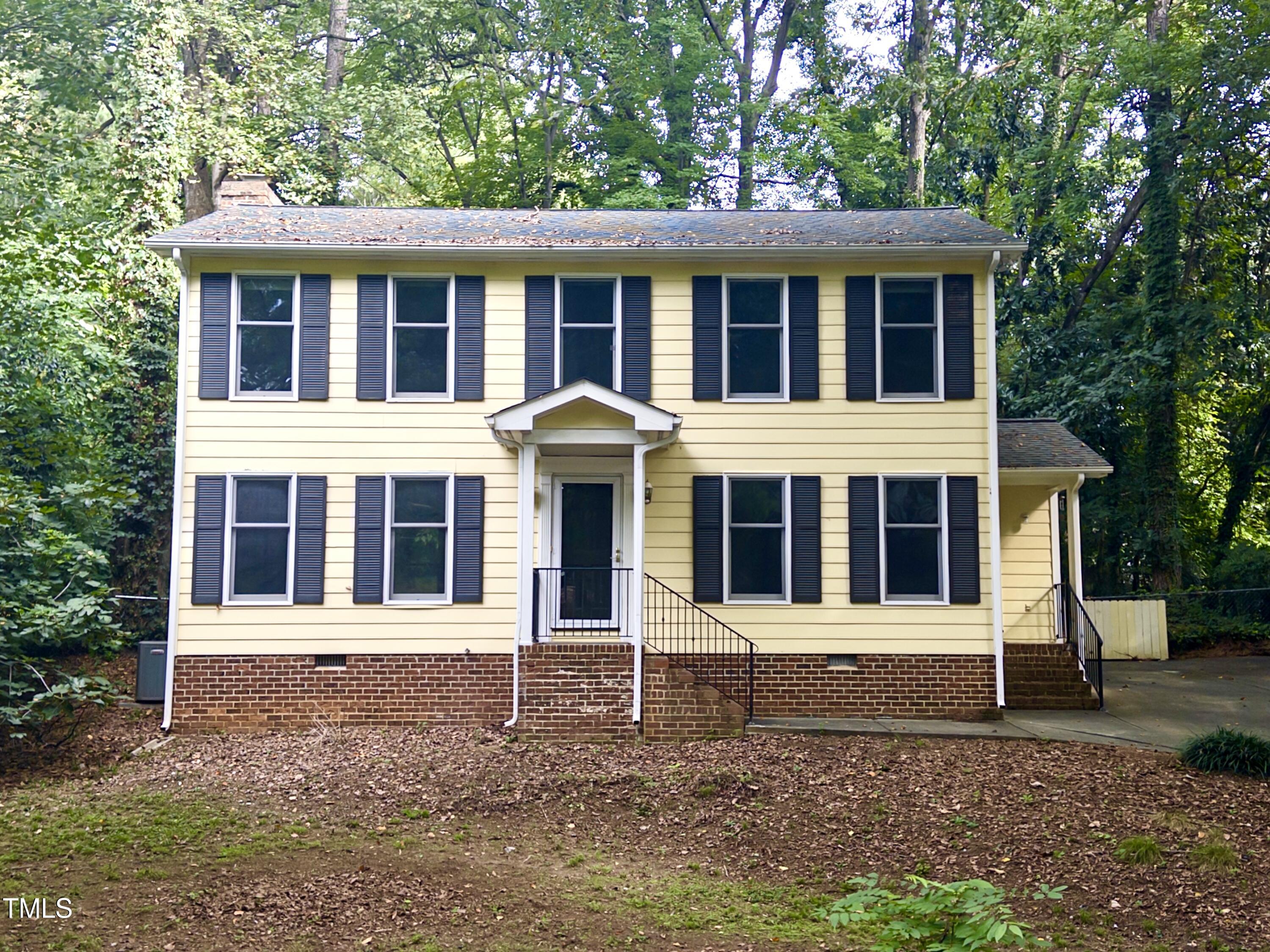front view of a house