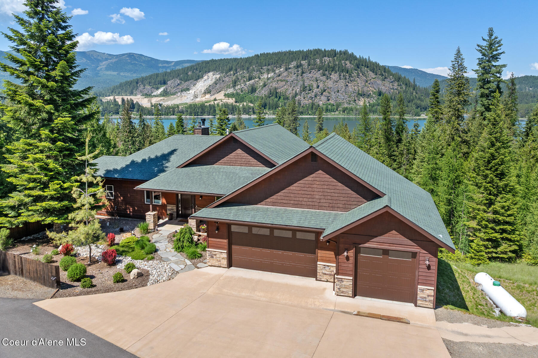 224 Buck Ridge Sagle, ID 83860 - Photo 59 of 85 Aerial_224BuckRidgeRd-1