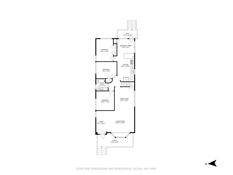 6129 North Mason Avenue Chicago, IL 60646 - Photo 21 of 22 a picture of a room with a white wall