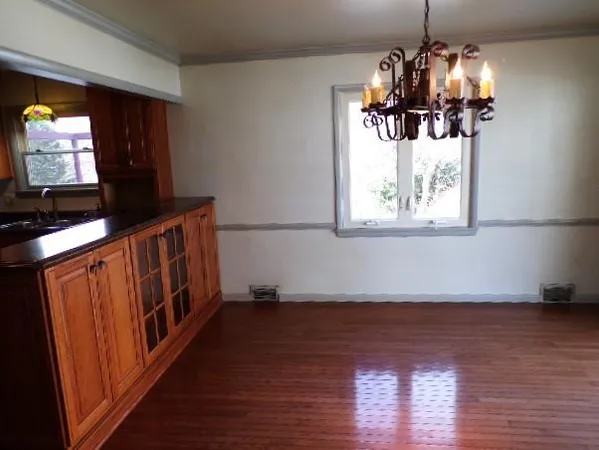 a view of a interior in a room
