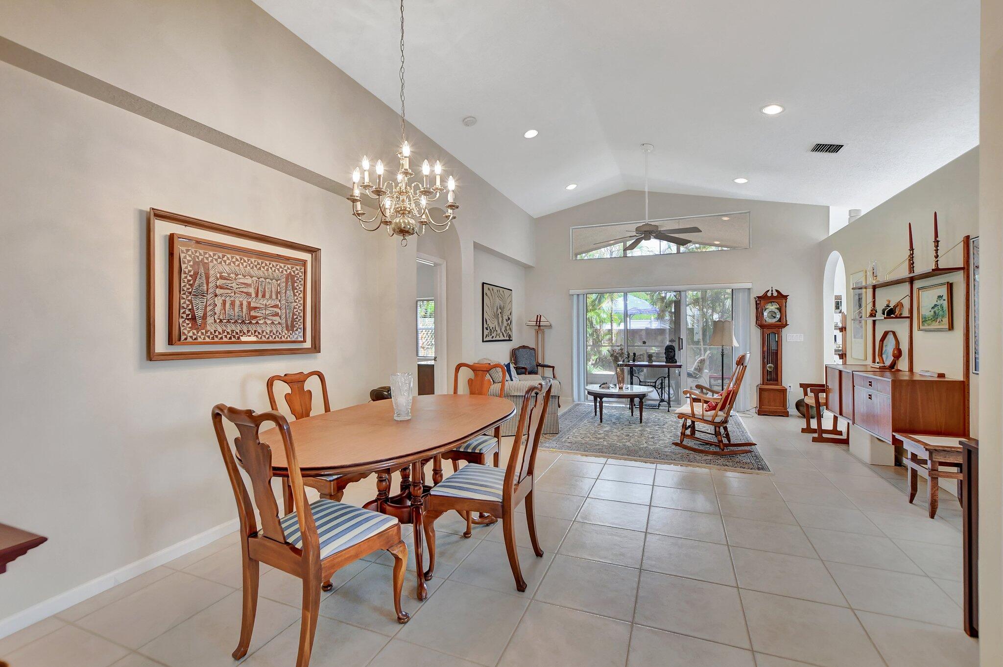 8853 Harrods Drive Boca Raton, FL 33433 - Photo 4 of 45 a view of a dining room with furniture