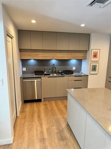 a view of a entryway with storage and utility