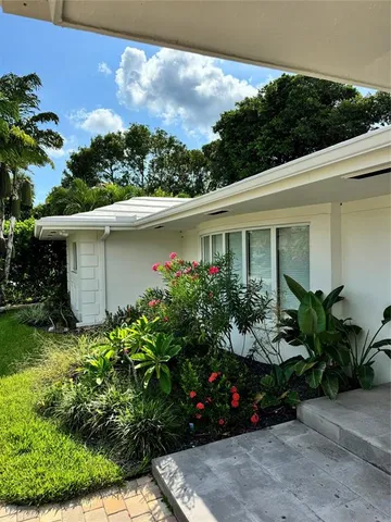 a potted plant sitting in front of a door