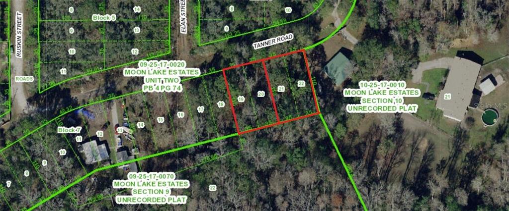0 Tanner Road, Unit 21 & 22 New Port Richey, FL 34654 - Photo 1 of 1 This listing is for lots 19 & 20. Seller also has additional parcels available, lots 21 & 22 for sale under separate MLS number.