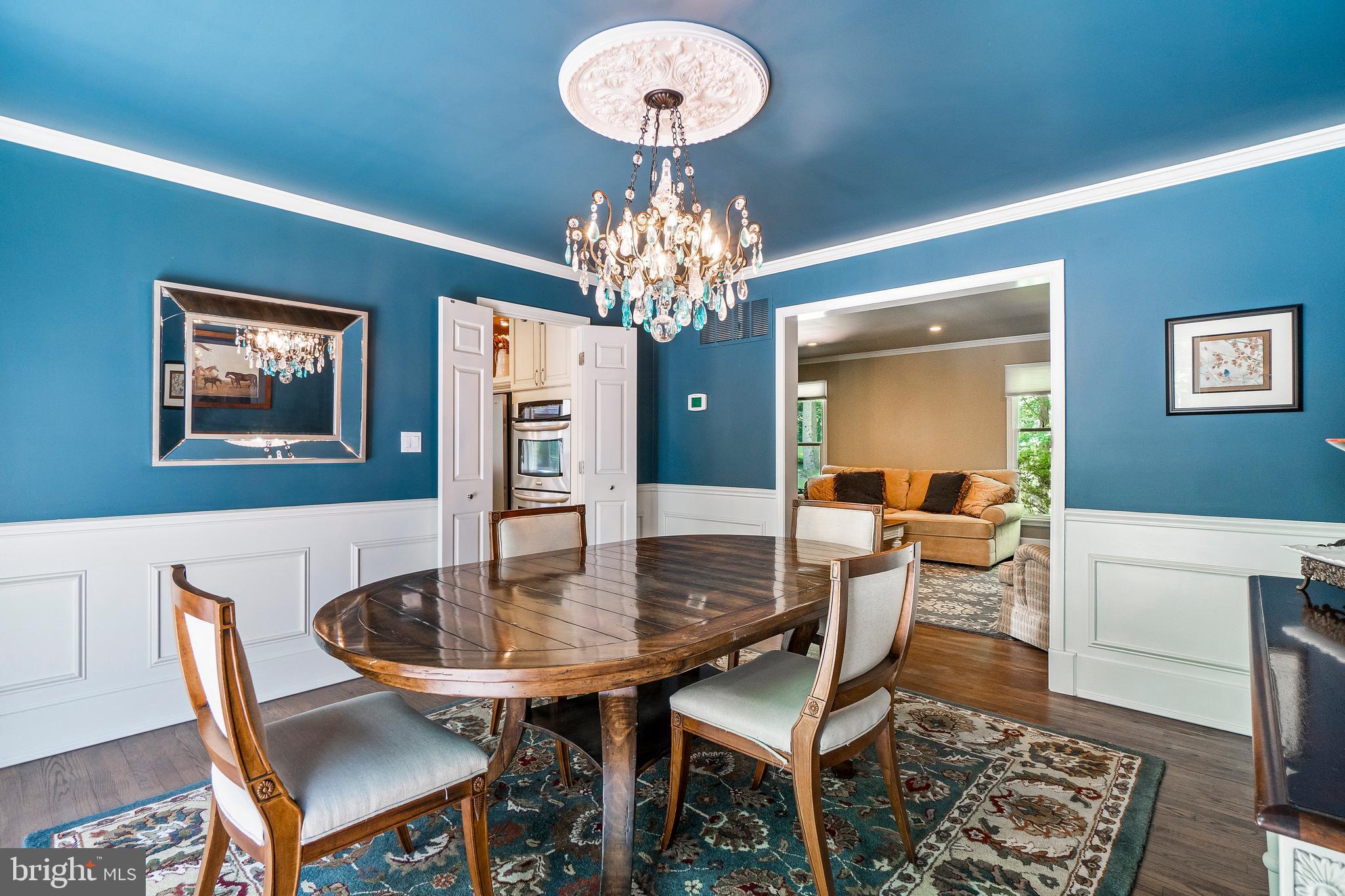 2106 Tufton Ridge Road Reisterstown, MD 21136 - Photo 11 of 41 Grand Dining Room with Statement Ceiling