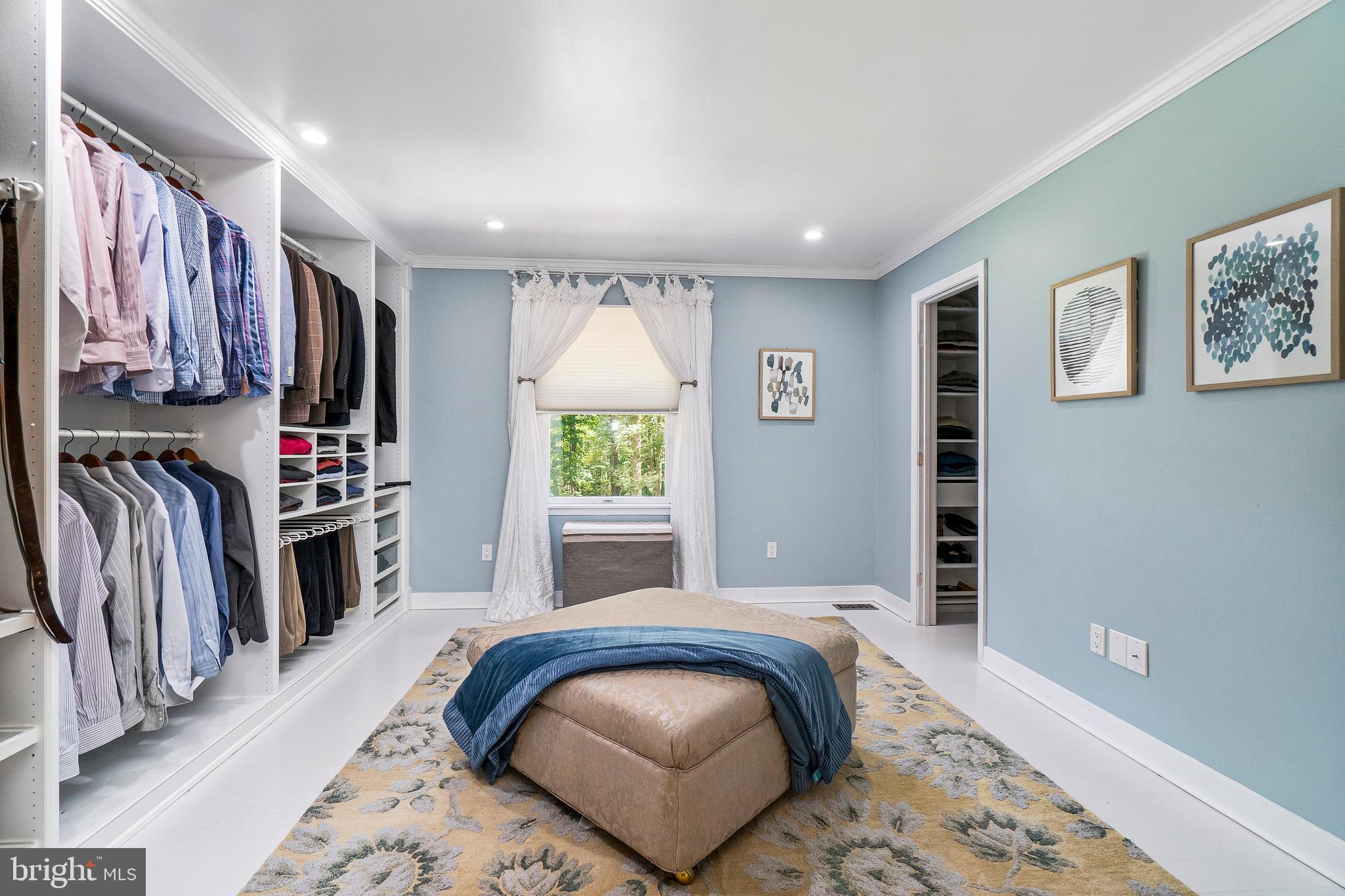 2106 Tufton Ridge Road Reisterstown, MD 21136 - Photo 33 of 41 Custom-Built Changing Area and Walk-in Closet
