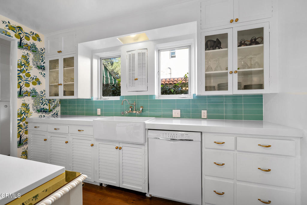 1765 Westhaven Road San Marino, CA 91108 - Photo 19 of 71 a kitchen with cabinets and window