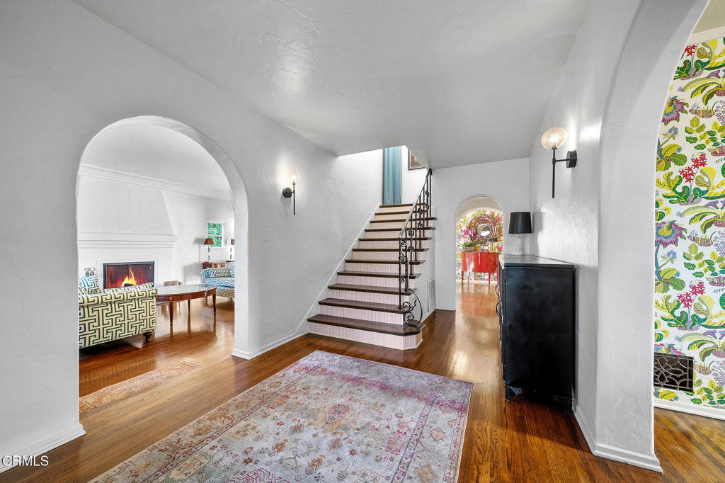 1765 Westhaven Road San Marino, CA 91108 - Photo 5 of 71 a view of entryway with wooden floor