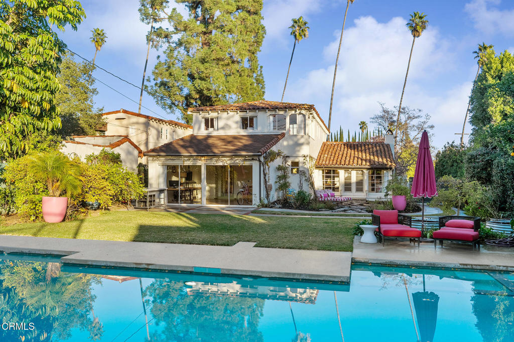 1765 Westhaven Road San Marino, CA 91108 - Photo 54 of 71 a front view of a building with garden