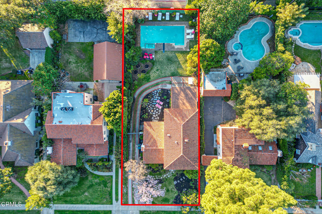 1765 Westhaven Road San Marino, CA 91108 - Photo 65 of 71 e3DJI_0091 outline