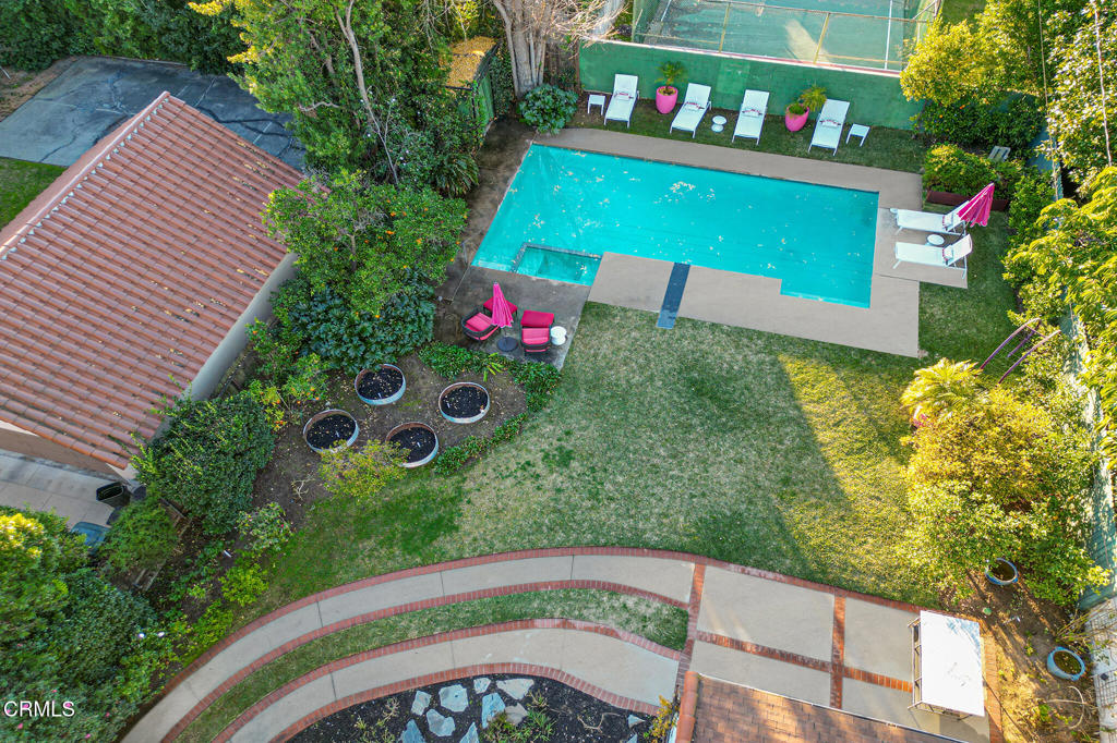 1765 Westhaven Road San Marino, CA 91108 - Photo 70 of 71 a front view of a house with a yard