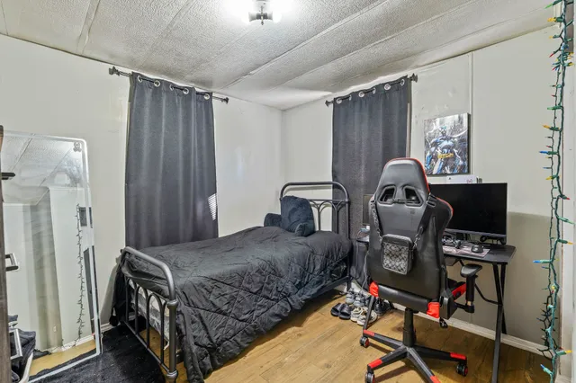 a room with toys and a couch