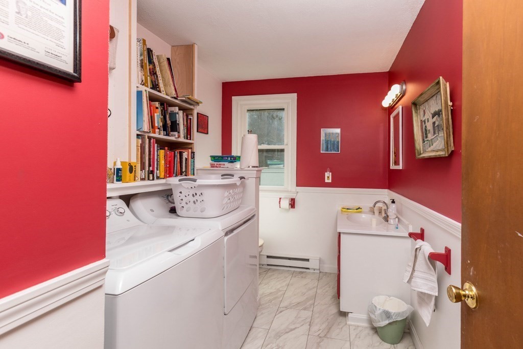 21 Young Road Ashburnham, MA 01430 - Photo 10 of 16 a utility room with dryer and washer