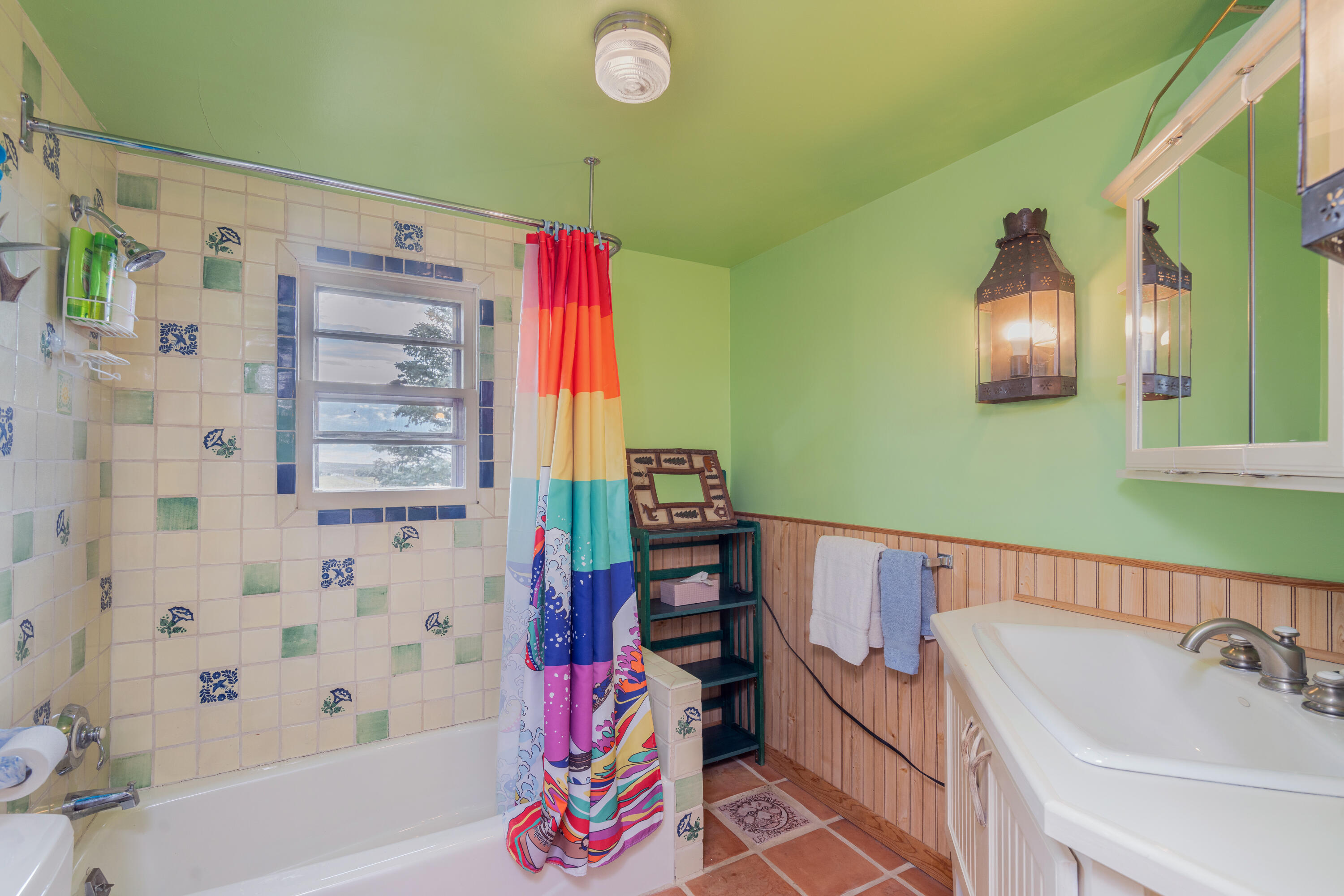 1226 County Rd X45 Norwood, CO 81423 - Photo 20 of 32 a bathroom with a bath tub a sink and a shower