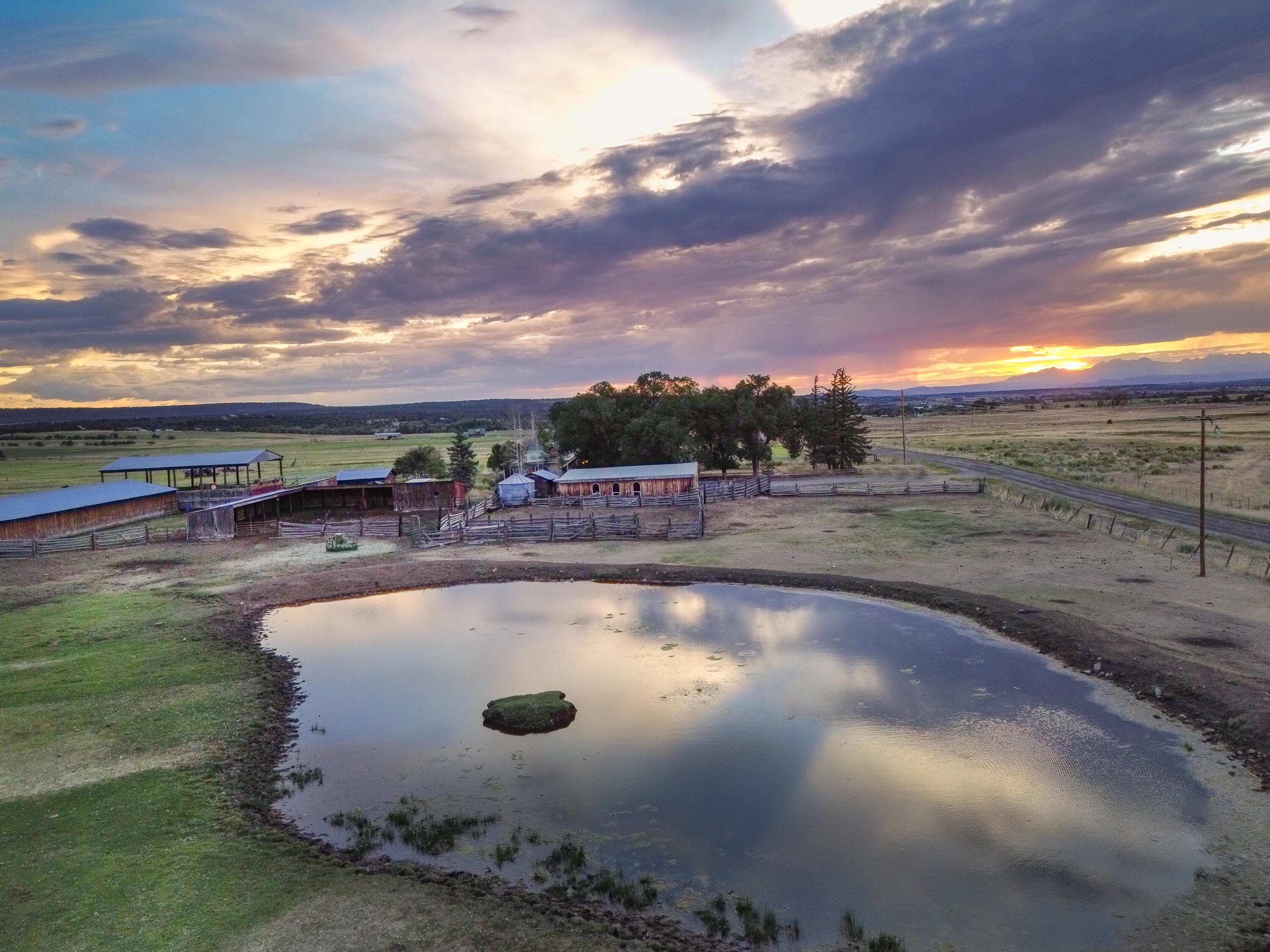 1226 County Rd X45 Norwood, CO 81423 - Photo 29 of 32 a view of a swimming pool with a yard