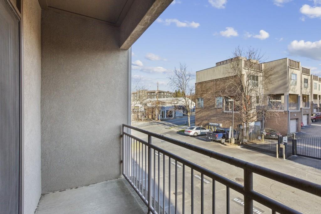 238 Walker Street Southwest, Unit 39 Atlanta, GA 30313 - Photo 17 of 35 a view of a city from a balcony