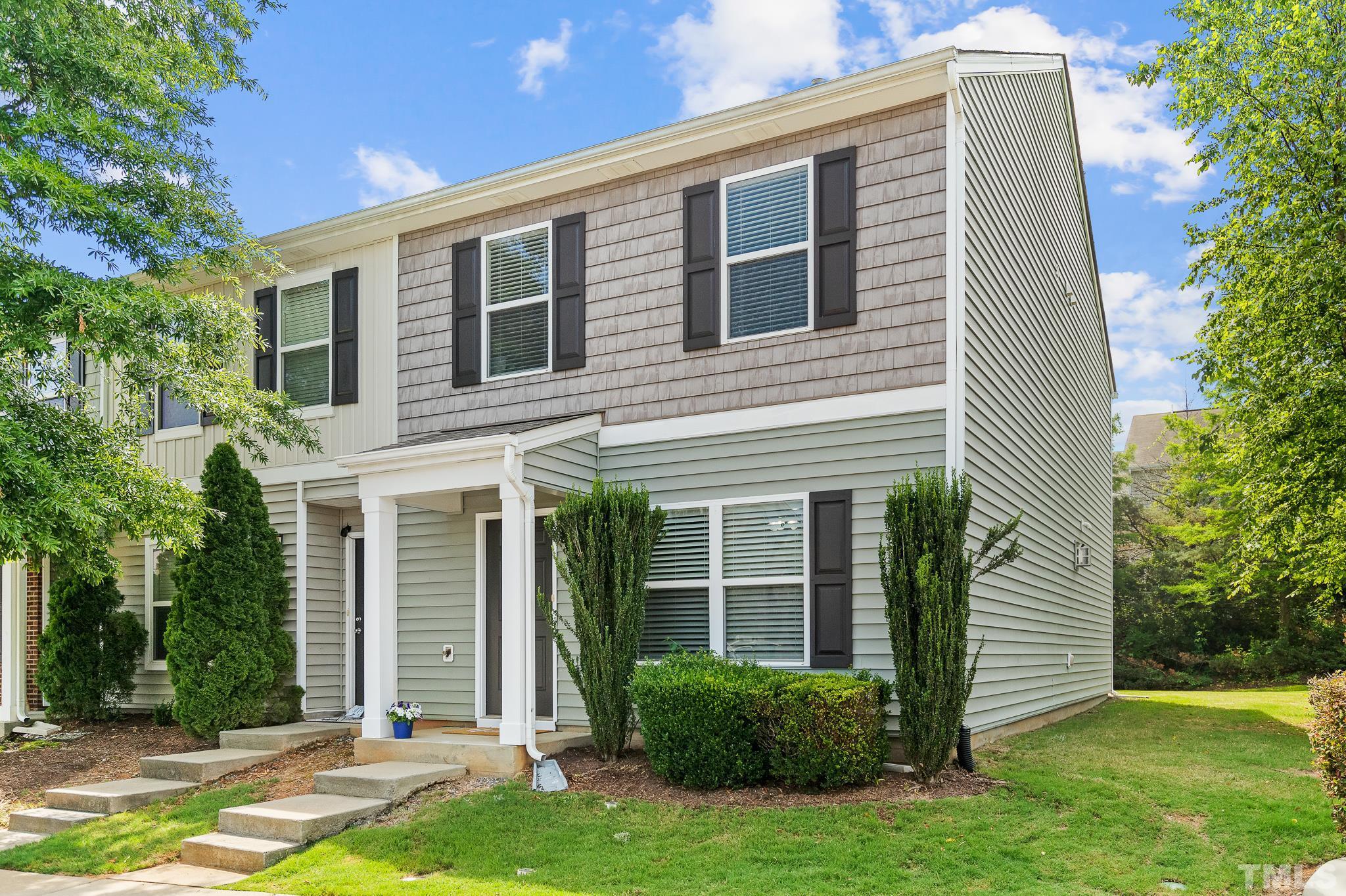 2931 Berkeley Springs Place Raleigh, NC 27616 - Photo 25 of 32 a front view of a house with a yard