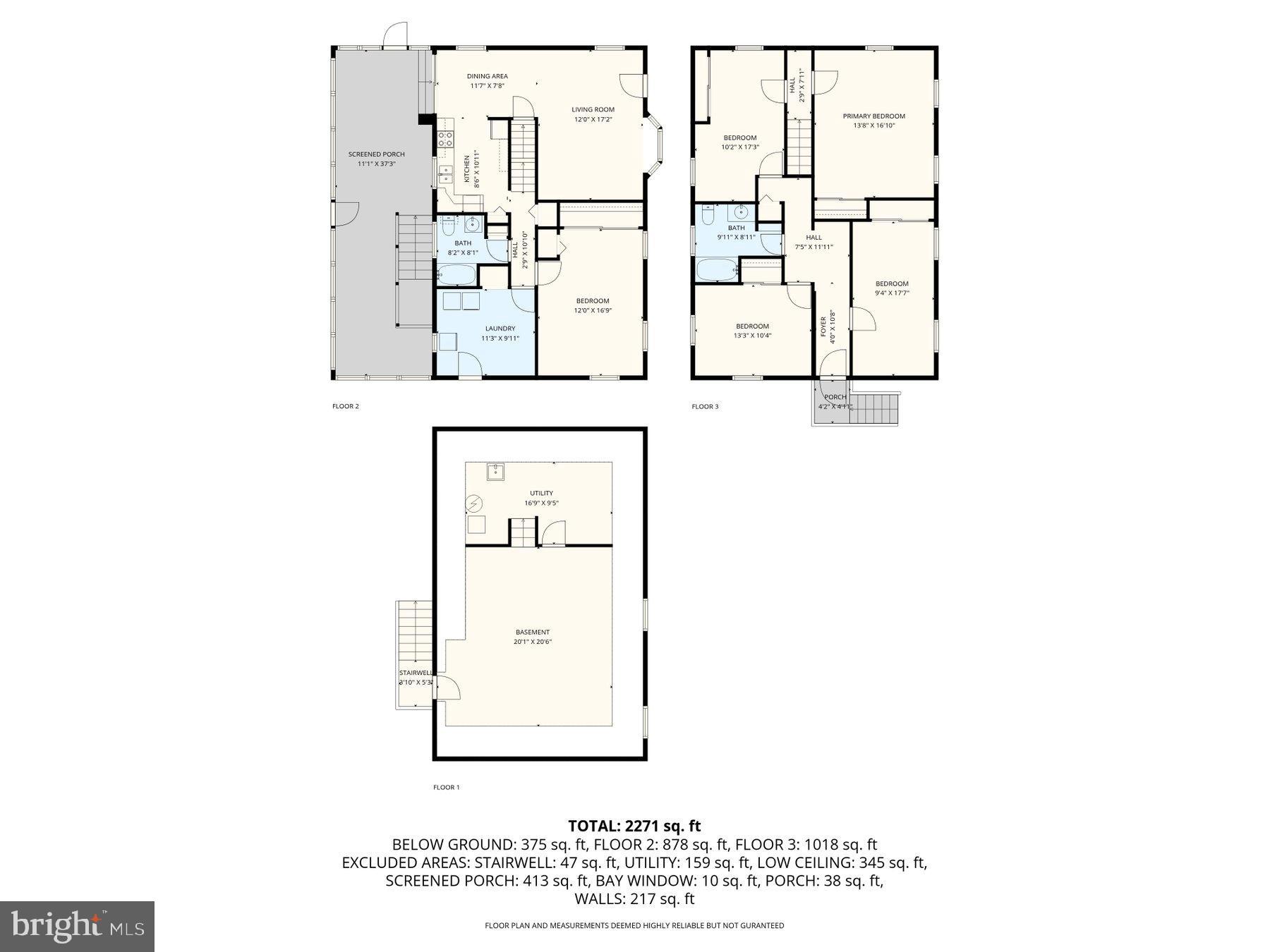 488 Bruce Avenue Odenton, MD 21113 - Photo 51 of 54 Whole House Floorplan