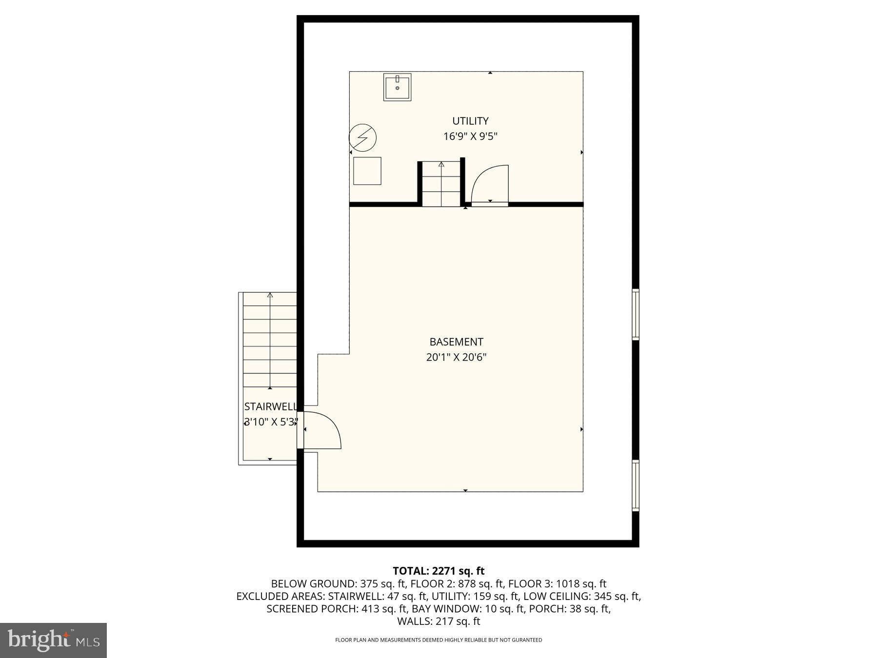 488 Bruce Avenue Odenton, MD 21113 - Photo 53 of 54 Basement Floorplan