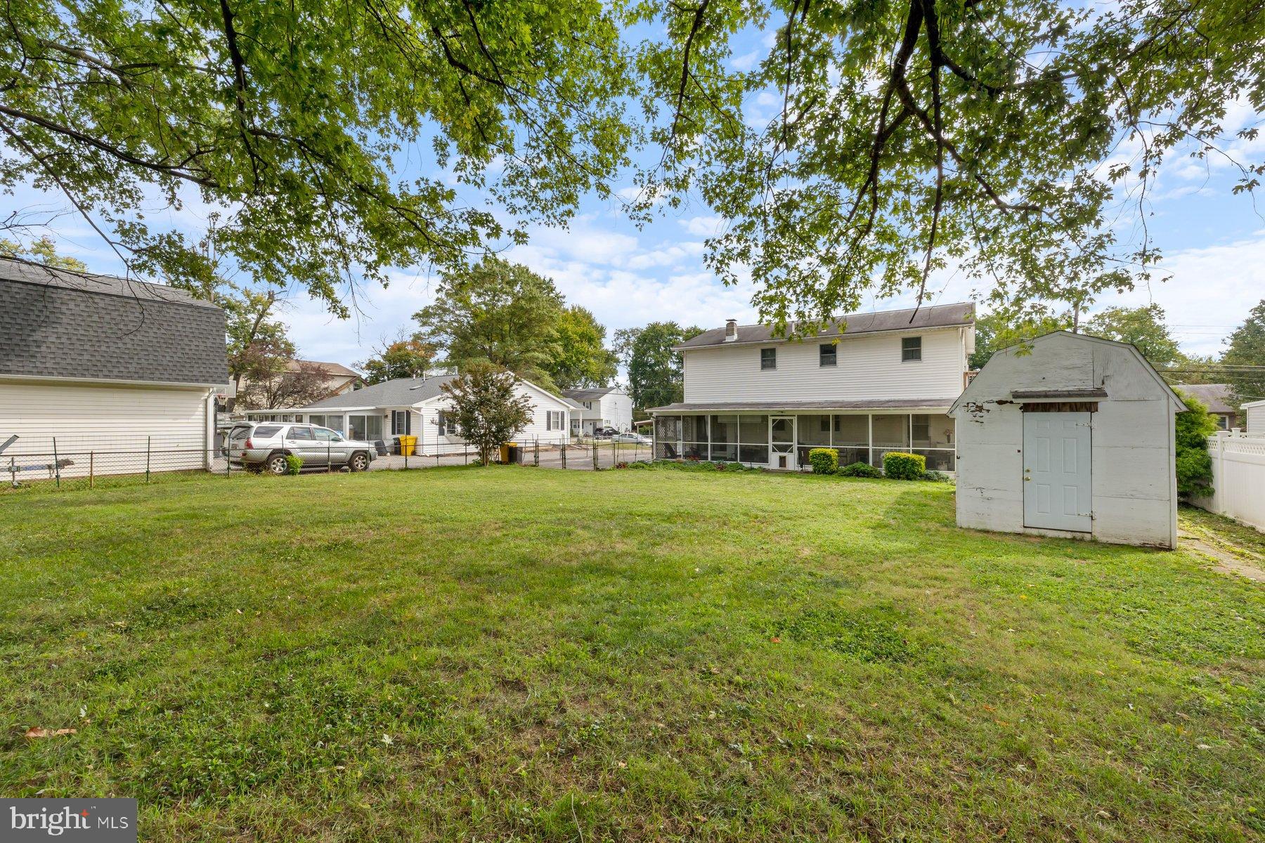 488 Bruce Avenue Odenton, MD 21113 - Photo 43 of 54 Back yard with charming home backdrop.