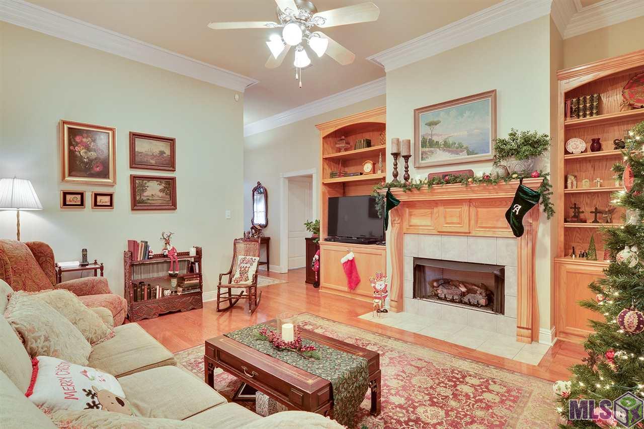 5222 Heidis Place Baton Rouge, LA 70817 - Photo 3 of 15 Fireplace with Gas Logs