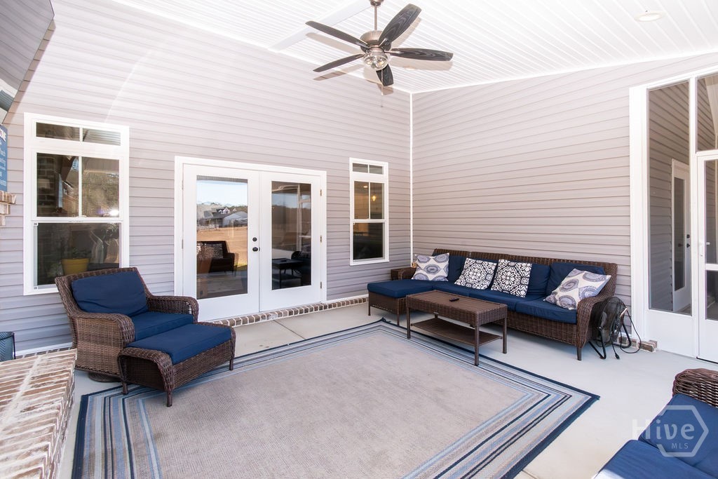 1355 Old Louisville Road Guyton, GA 31312 - Photo 37 of 43 Covered Patio