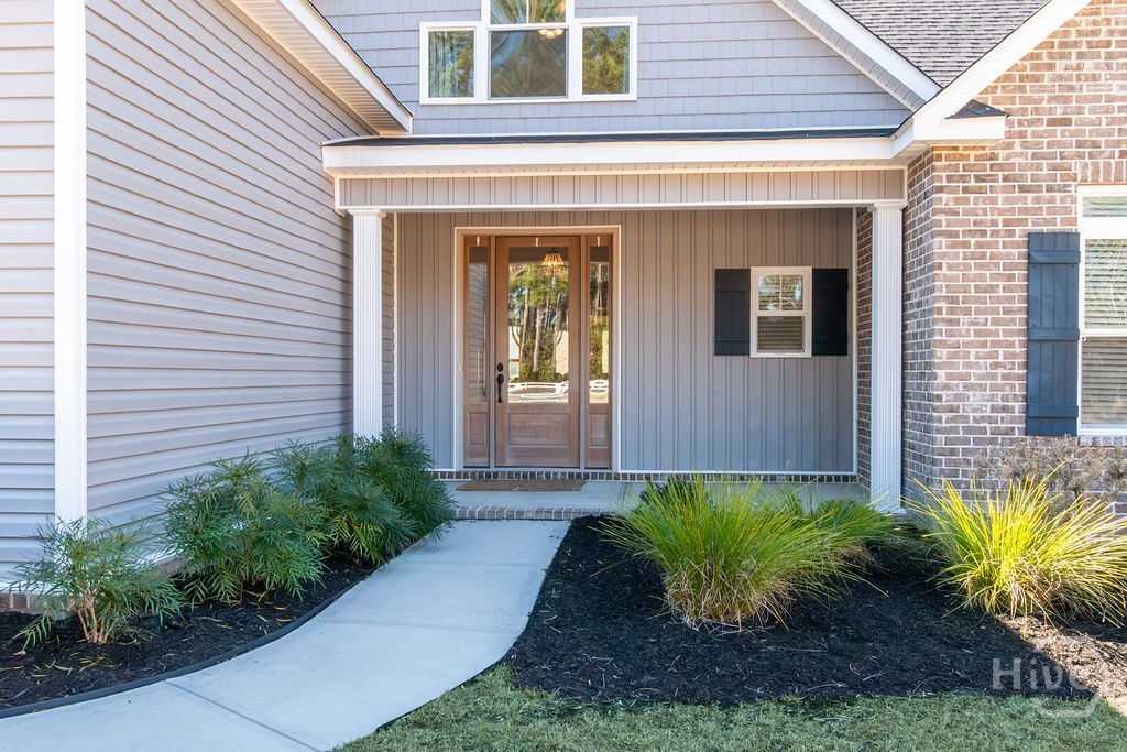 1355 Old Louisville Road Guyton, GA 31312 - Photo 42 of 43 Custom 8' Oak Door with Side lights
