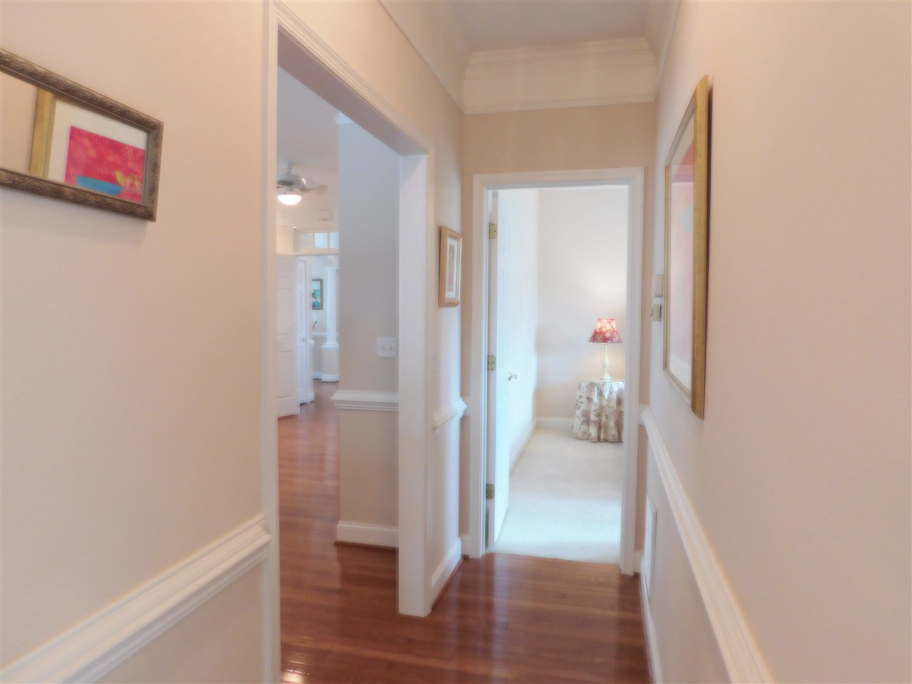 52 Hunters Trail Waynesboro, VA 22980 - Photo 25 of 32 a view of a hallway with wooden floor and closet